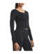 Under Armour Vanish Seamless T-Shirt Damen Schwarz C001, Größe XL, Damen, Unterwäsche