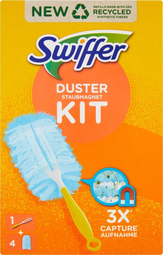 Swiffer Duster StarterKit + 4 navullingen - 1 stuk