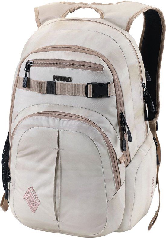 NITRO Chase Daypacker Collection Rugzak met laptopvak 35L Dune Kaki