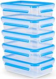 EMSA N10307 Rechthoekig Set 0,8 l Blauw, Transparant 5 stuk(s)