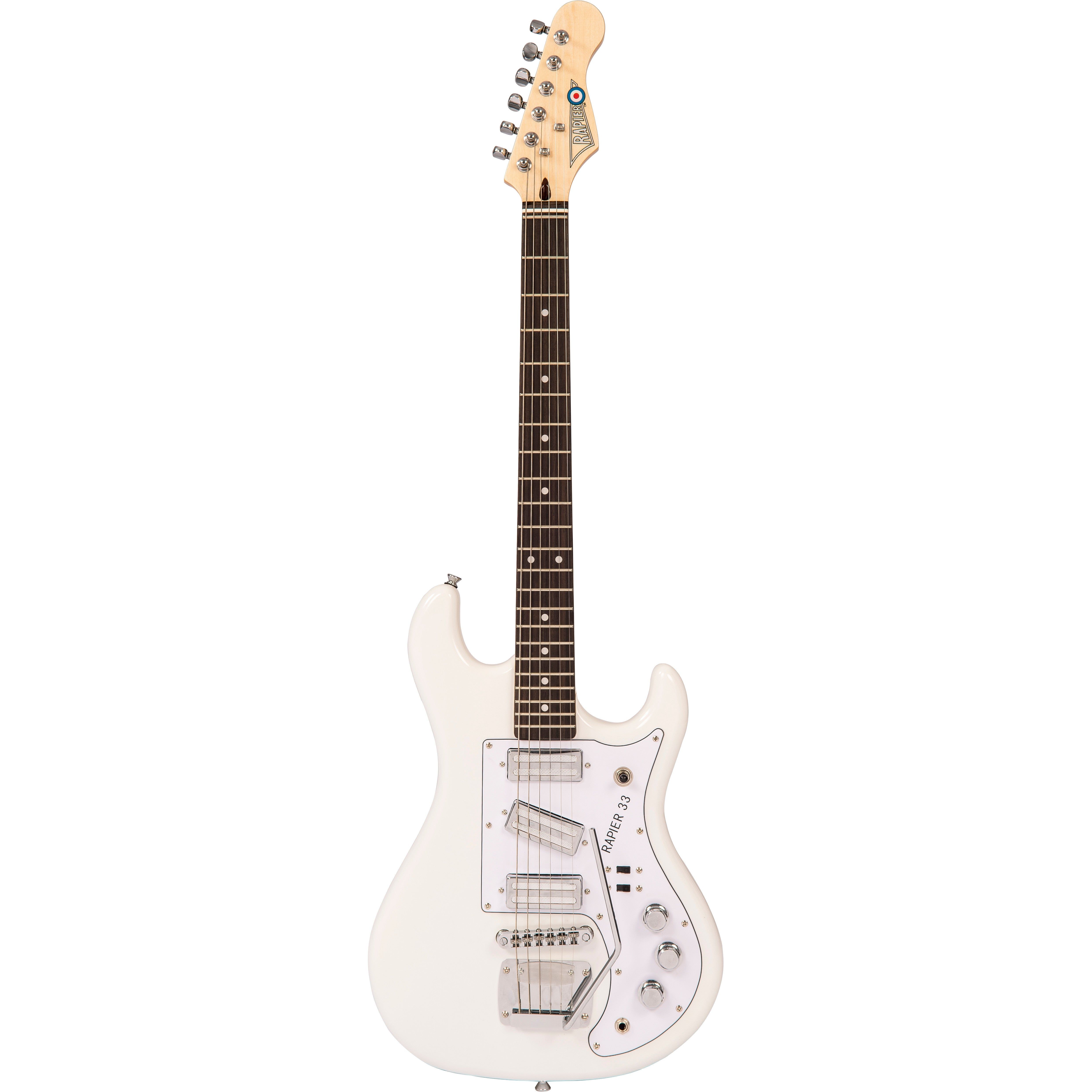 Rapier 33 Arctic White elektrische gitaar