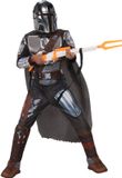 Rubies Mando De Mandalorian Classic Kind Kostuum Zwart/Zilver Maat 116
