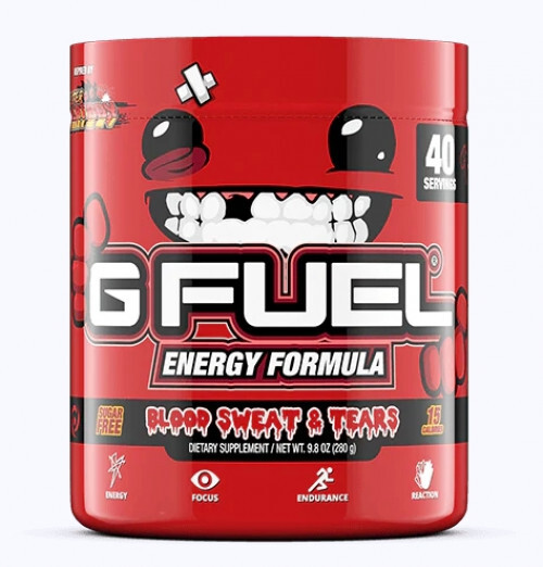 GFuel GFuel Energy Formula - Blood Sweat & Tears Tub