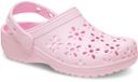 Crocs Classic Floral Cut Out T Sabots Rose EU 25-26 Garçons,Filles