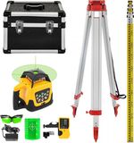 Happyment Laser - Bouwlaser - Lijnlaser - Rotatielaser - Zelfnivellerende laser