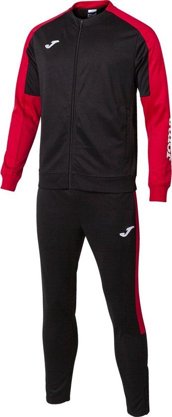 Joma Eco Championship Polyesterpak Kinderen - Zwart / Rood - Maat 116