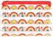 Puckator Somewhere Regenboog Transparant Tasje 20x15cm