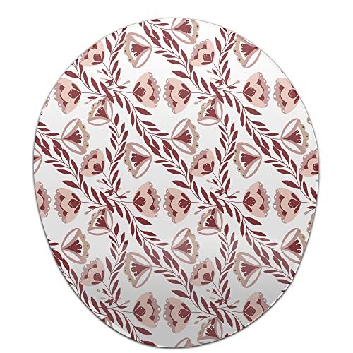 Bonamaison Ergonomische muismat met polssteun - 20 x 23 cm