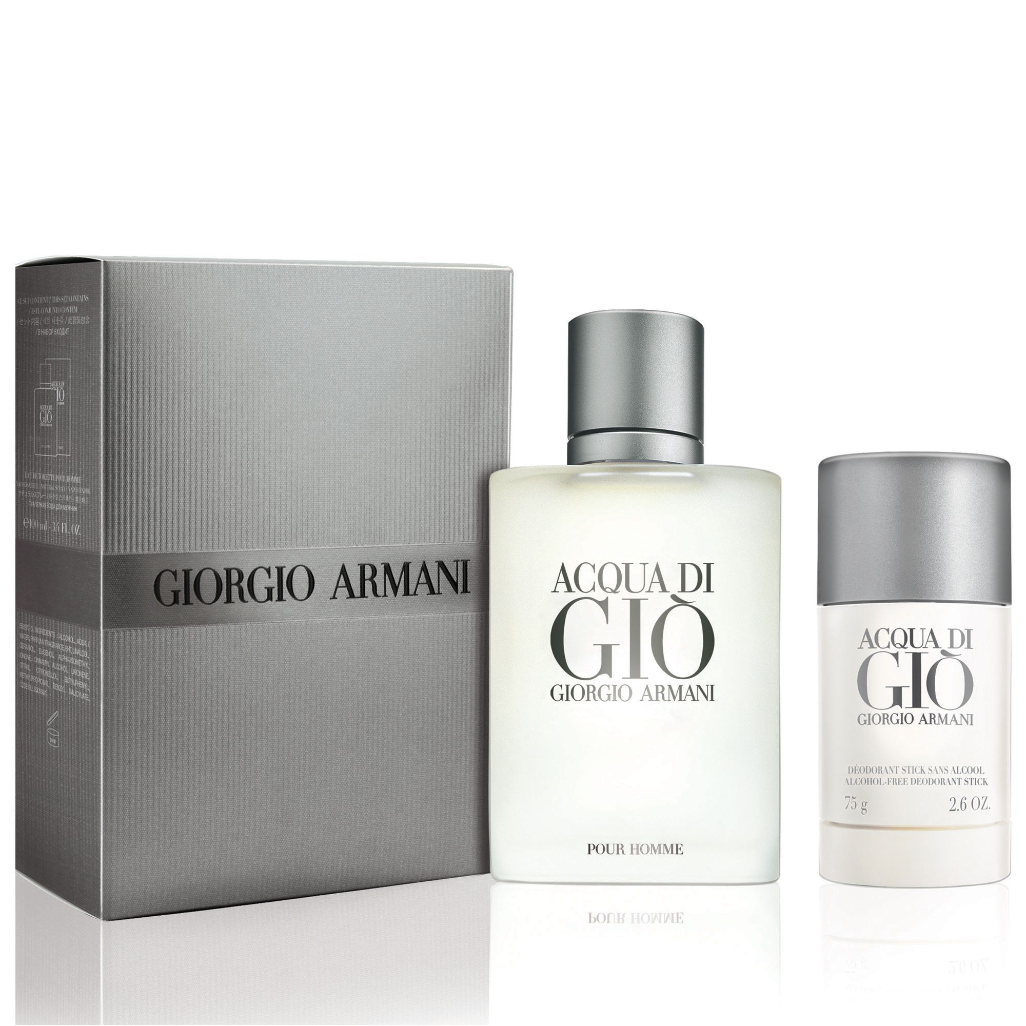 Giorgio Armani Acqua Di Gio Geschenkset - Eau de Toilette + Deodorant - Mannen