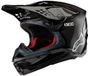 Alpinestars Supertech S-M10 Solid Casque ECE 22.06 Noir Brillant Carbone Taille XL