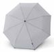 Knirps C.041 Chrome Matt Manual Melange Grey Lichtgrijs Stormparaplu