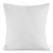 Eurofirany Garden Kussenhoes voor buiten, 1 stuk, waterdicht, voor bankkussens, waterdicht, sierkussen voor de tuin, 45 x 45 cm, wit