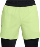 Under Armour Peak Woven 2-in-1 Korte Broek Groen S Man