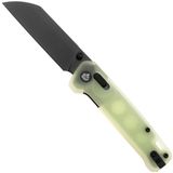 QSP Knife Penguin Glyde QS130GL-H2 Blackwashed Satin 14C28N Glow In The Dark, zakmes