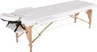 Viking Choice AP Onderdelen B.V. Massagetafel inklapbaar - 2 secties - 185x70cm - hout - wit