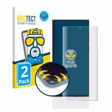 BROTECT - Screenprotector voor Samsung Galaxy S22 Ultra 5G - Folie Beschermfolie matte volledig dekking 2 Stuks