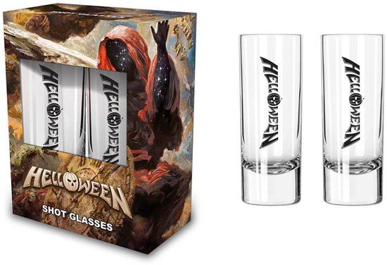 Helloween Helloween Unisex Shotglazenset - transparant