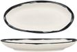 Bonna Lavis Black - Porselein - 25x14 cm (380cc) - set van 2