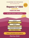 Todo en Uno 3.º ESO. Cuaderno de refuerzo: Las 6 materias de 3.º en un cuaderno: Lengua, Matemáticas, Inglés, Geografía e Historia, Biología y ... 3.º y prepara 4.º. Con todas las soluciones