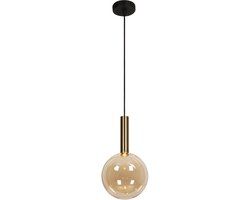 Lucide JOSIANE - Hanglamp - Ø 18 cm - 1xG9 - Amber