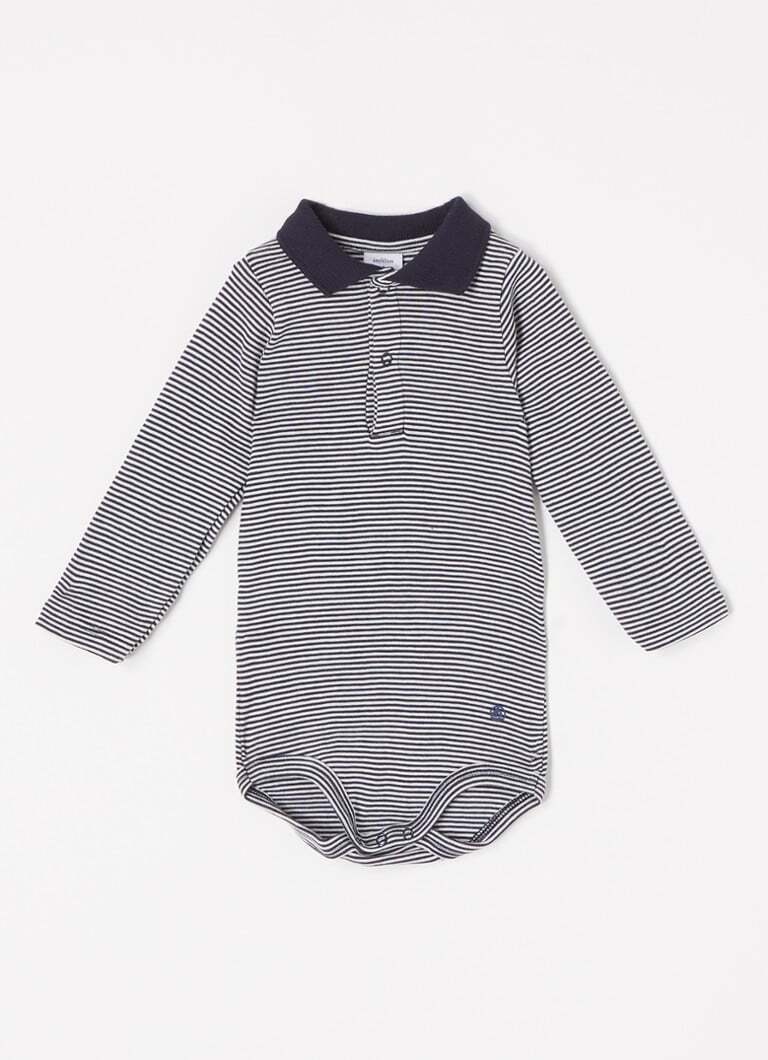 Petit Bateau Petit Bateau Romper met polokraag