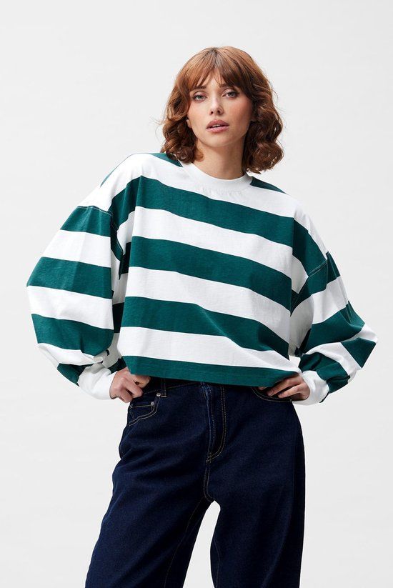 Catwalk junkie 2601020404 Oversized striped long sleeve