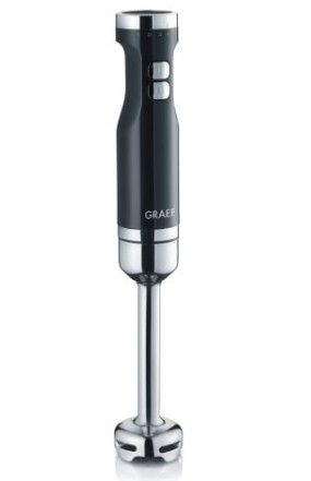 Graef HB502EU - Staafmixer - 800W - Zwart/Zilver