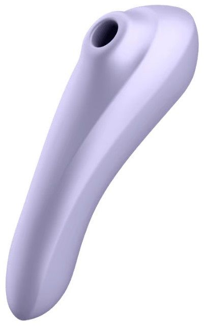 Satisfyer Dual Pleasure Sucker Vibrator - Purple