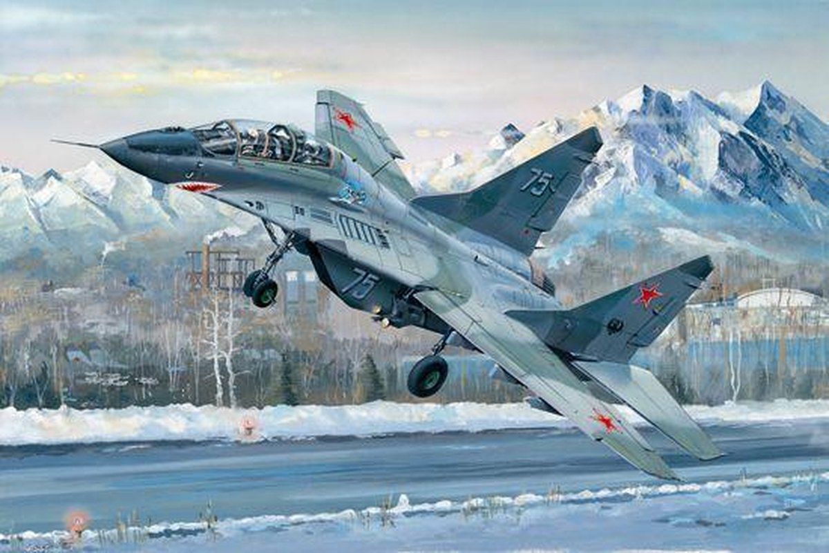 Trumpeter Russian Mig-29UB Fulcrum - Plastic Model Kit - 9580208032269