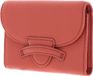 COCCINELLE Portemonnee Tessa Flap Wallet Geranium Koraalrood