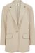 WE Fashion Dames loose fit blazer beige