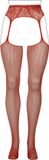 Shots - Le Désir SHOTS Media Fishnet and Lace Garterbelt Stockings - Queen Size