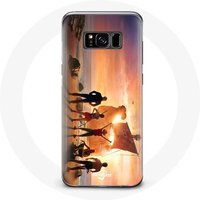 Maniacase Hoesjes voor Samsung Galaxy S8 Plus One Piece Poster Crews Seizoen 1