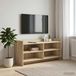 Maison Exclusive - Meuble TV, dimensions 100 x 33 x 47 cm, en panneaux de particules imitation chêne Sonoma