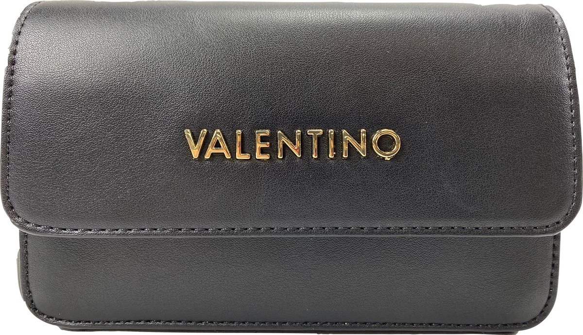 Valentino Bags Champagne Dames Schoudertas - Zwart