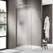 FortiFura Galeria Inloopdouche - 90x200cm - Mat Glas - Geborsteld Gunmetal (Antraciet)
