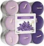 Bispol Geurtheelichtjes Lavendel 18 stuks