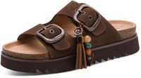 Tamaris sandaal 1-27521-46-304 dames schoenen slippers bruin