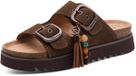 Tamaris sandaal 1-27521-46-304 dames schoenen slippers bruin