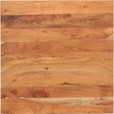 vidaXL Tafelblad vierkant 70x70x2,5 cm massief acaciahout