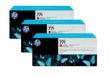 HP 771 3-pack Rouge chromatique Cartouches d'encre Designjet CR251A