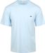 Lacoste T-shirt Hellblauw Heren Maat 3XL