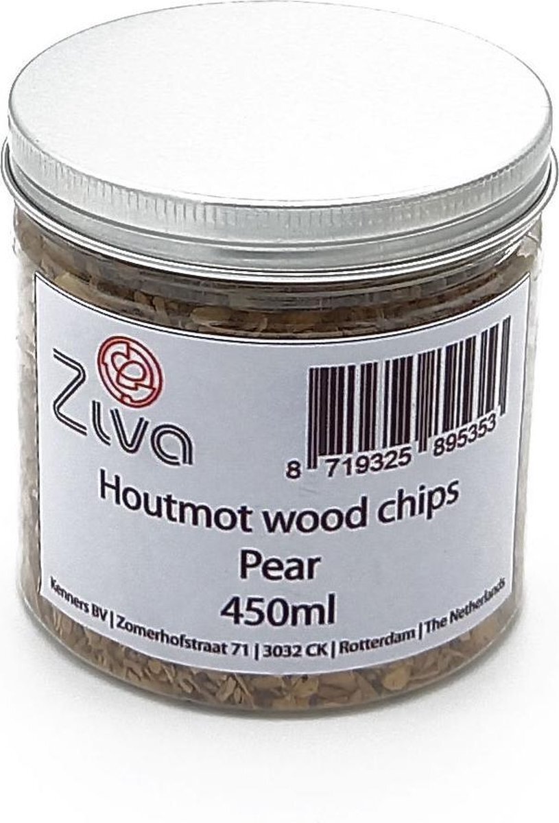 ZIVA Houtmot wood chips Pear (peer) 450ml