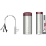 Quooker COMBI+ & Quooker Flex Round Chroom & Quooker CUBE