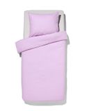 HEMA Housse de couette 140x200/220 Coton doux lilas