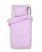 HEMA Housse de couette 140x200/220 Coton doux lilas