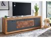 TURIN Meuble TV 178x46 Palissandre teinté Brun #07