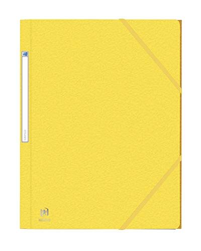 Oxford Eurofolio elastomap A4 - pak 10 geel