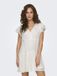 ONLY - ONLHELENA LACE CAPSL DRESS WVN NOOS - Dames - Mini jurken - 3XL - Wit