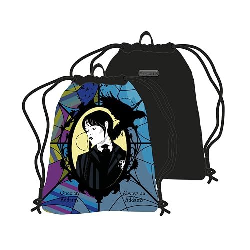 Seven Spa Rugzak SAKKY BAG Woensdag Addams zwart